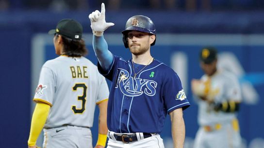 Freeze Frame: Castro's error a costly mistake in another sloppy game taken in St. Petersburg, Fla. (Pirates)